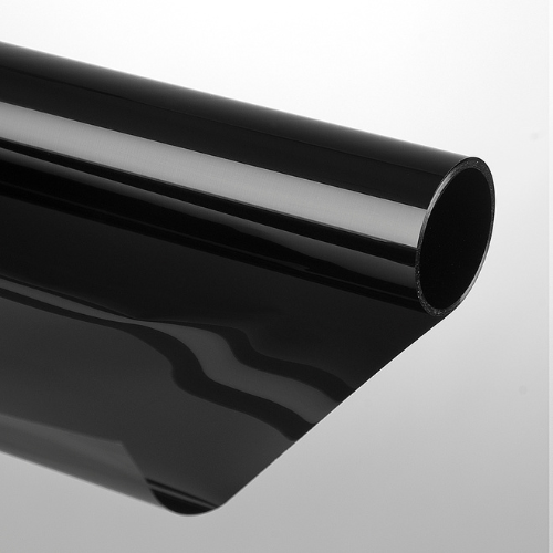 Zonwerende Raamfolie zwart PREMIUM 75 x 1200 cm
